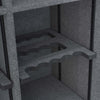 Image of Interior shelving of the Remington Gun Club 36 fireproof waterproof gun safe for optimal gun storage.