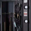Image of Interior view of Winchester Legacy 53 fireproof gun safe, featuring secure storage for firearms and accessories.