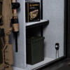 Image of Interior of a Winchester Legacy 53 gun safe featuring shelves and secure storage for firearms and accessories.