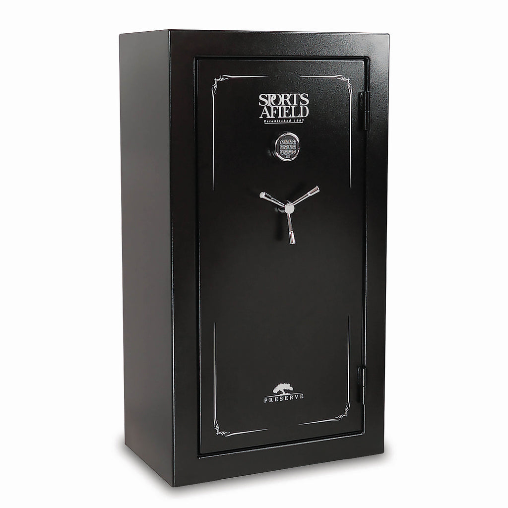 Sports Afield Preserve Series 32-Gun Fire and Waterproof Gun Safe with Electronic Lock