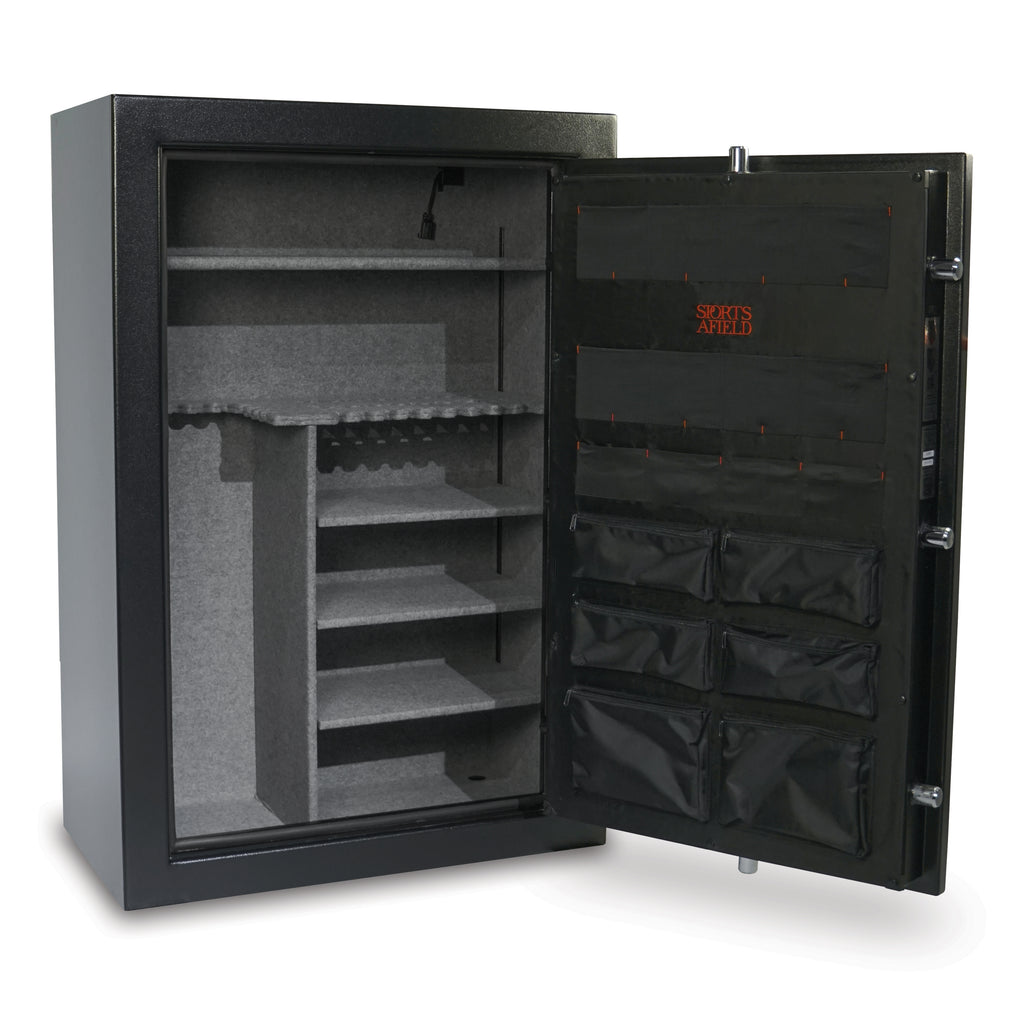 Sports Afield Preserve Series 40-Gun Fire and Waterproof Gun Safe with Electronic Lock
