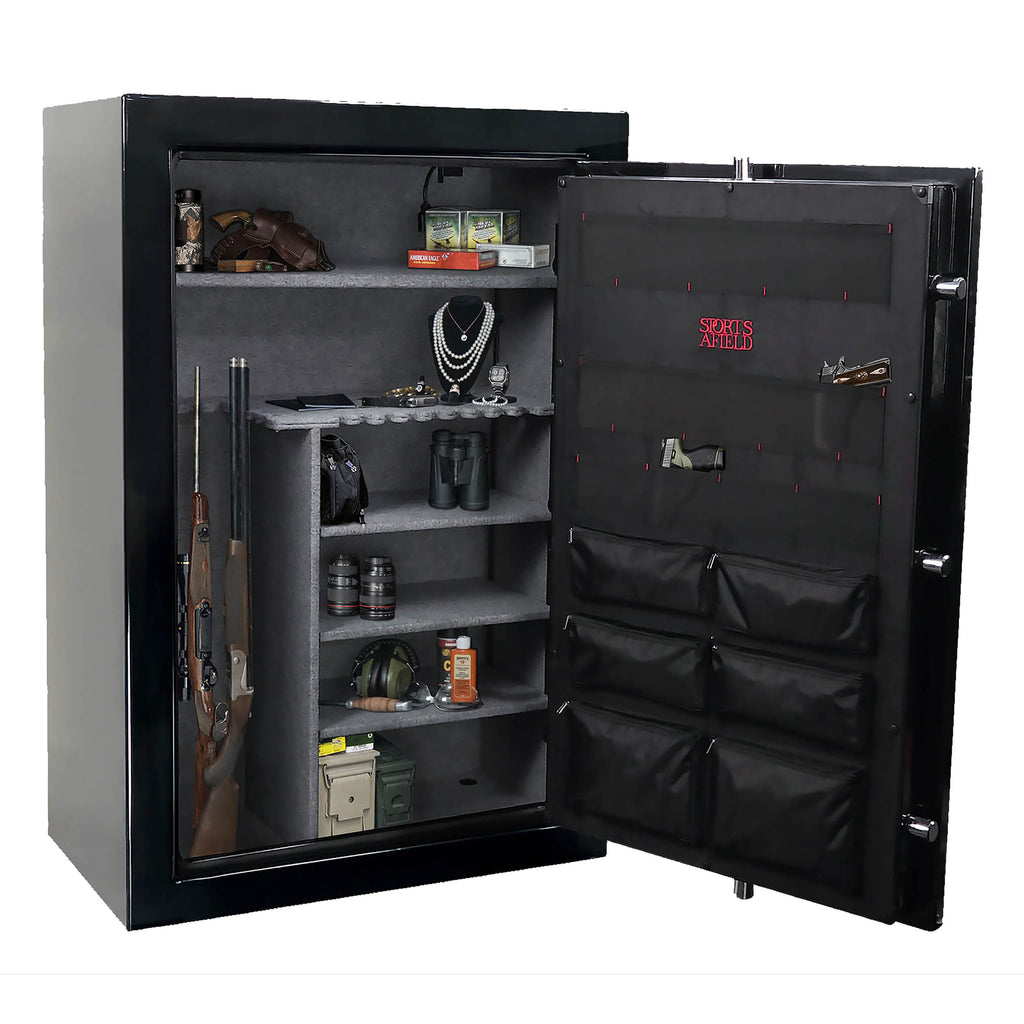 Sports Afield Preserve Series 40-Gun Fire and Waterproof Gun Safe with Electronic Lock