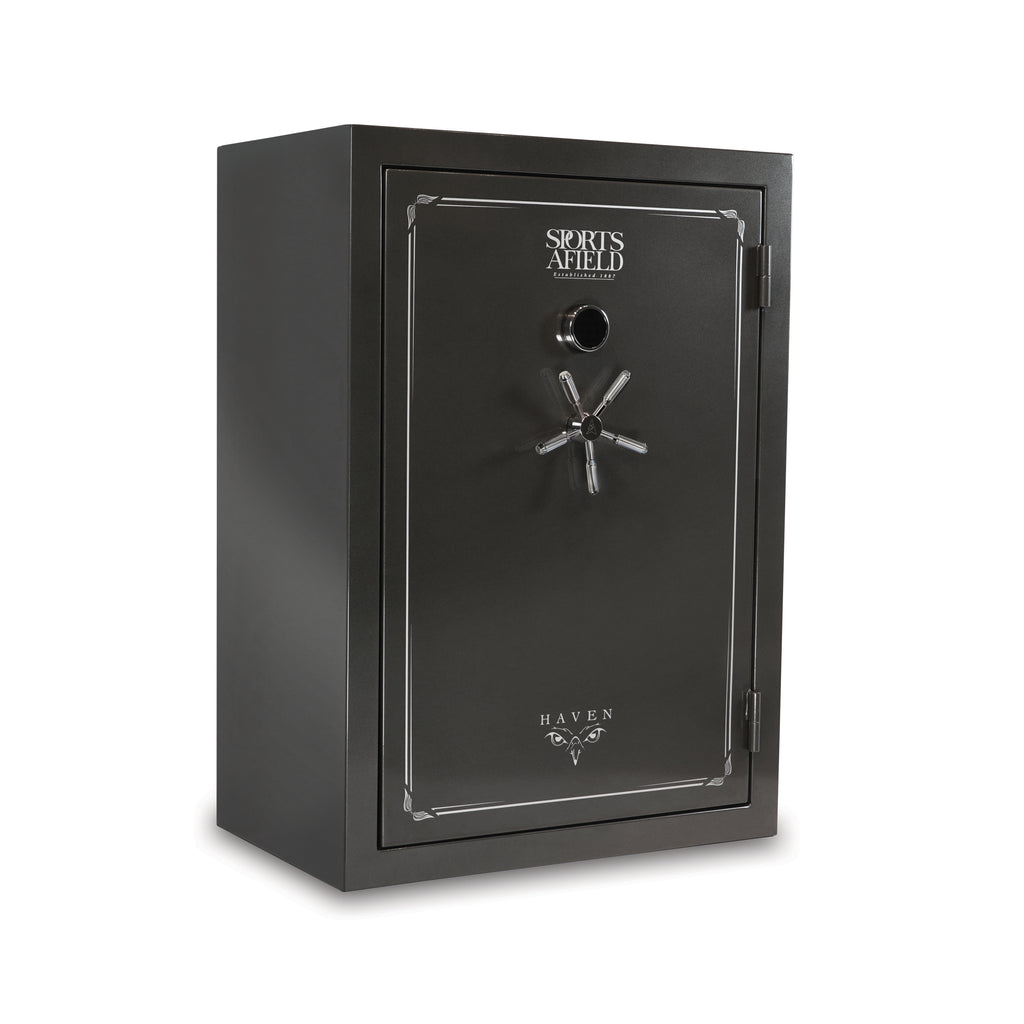 Sports Afield Haven Series 48-Gun Fire and Waterproof Electronic Lock Gun Safe