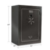Image of Sports Afield Haven Series 48-Gun Fireproof Gun Safe with electronic lock, secure storage for firearms and valuables.