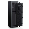 Image of Remington Gun Club fireproof waterproof gun safe with electronic lock and interior storage features.
