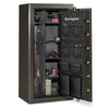 Image of Remington Express 24-Gun Fireproof Waterproof Safe with electronic lock, showcasing secure firearm storage and organization.