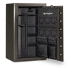 Image of Remington Express 34-Gun Safe interior view showcasing storage compartments and electronic lock features.