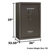 Image of Remington fireproof and waterproof gun safe - Express 44-Gun w/ E-Lock