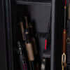 Image of Interior view of the Winchester Ranger 26 fireproof gun safe 35 capacity showing organized long guns.