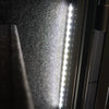Image of Interior view of Sports Afield gun safe featuring LED lighting for improved visibility and organization.