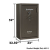 Image of Remington Express 34-Gun Fireproof and Waterproof Gun Safe with Electronic Lock